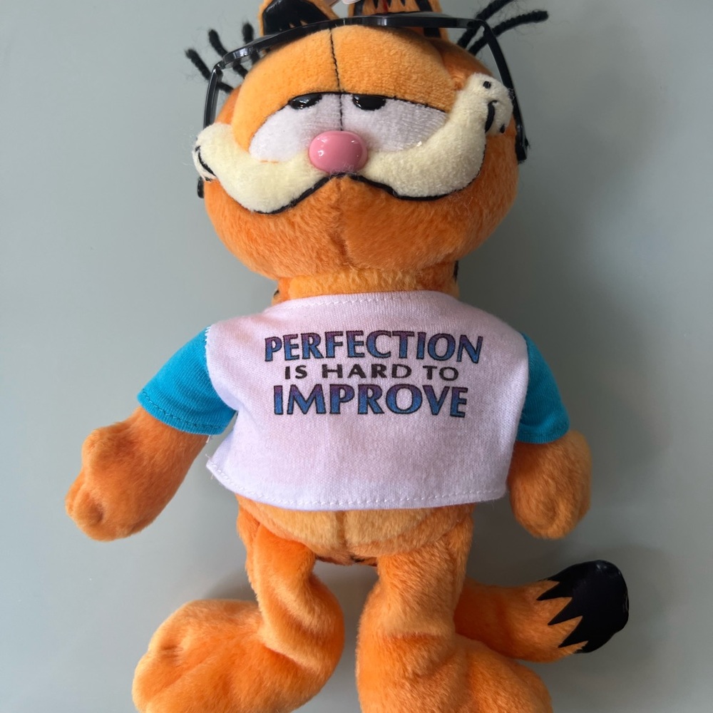 VINTAGE 2007 TY BEANIE BABIES garfield collectors item